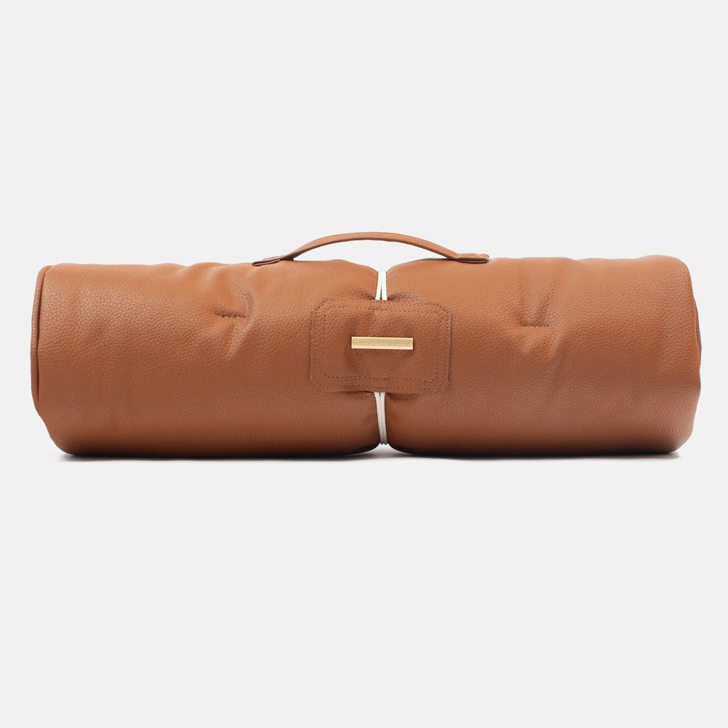 Travel Mat in Ember Rhino Faux Leather