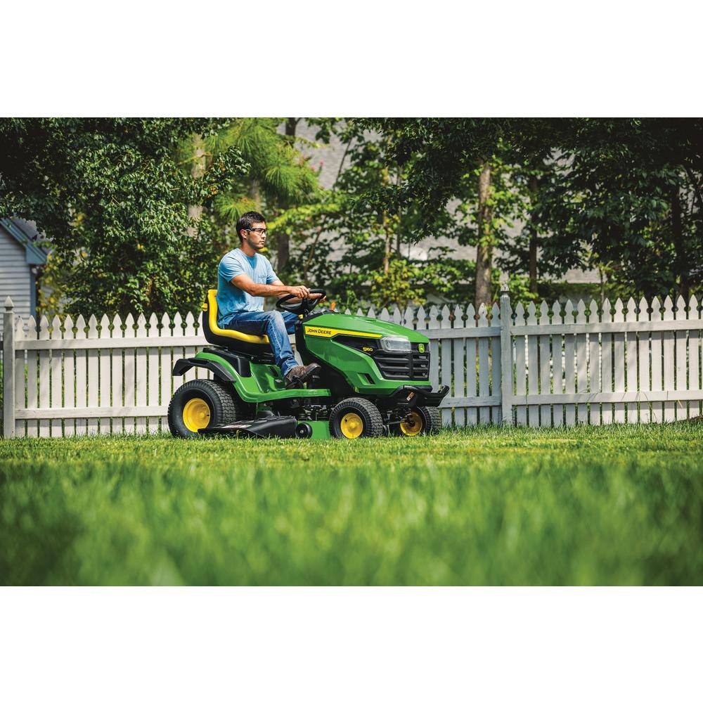 48-Inch 24 HP V-Twin Gas Hydrostatic Riding Lawn Tractor