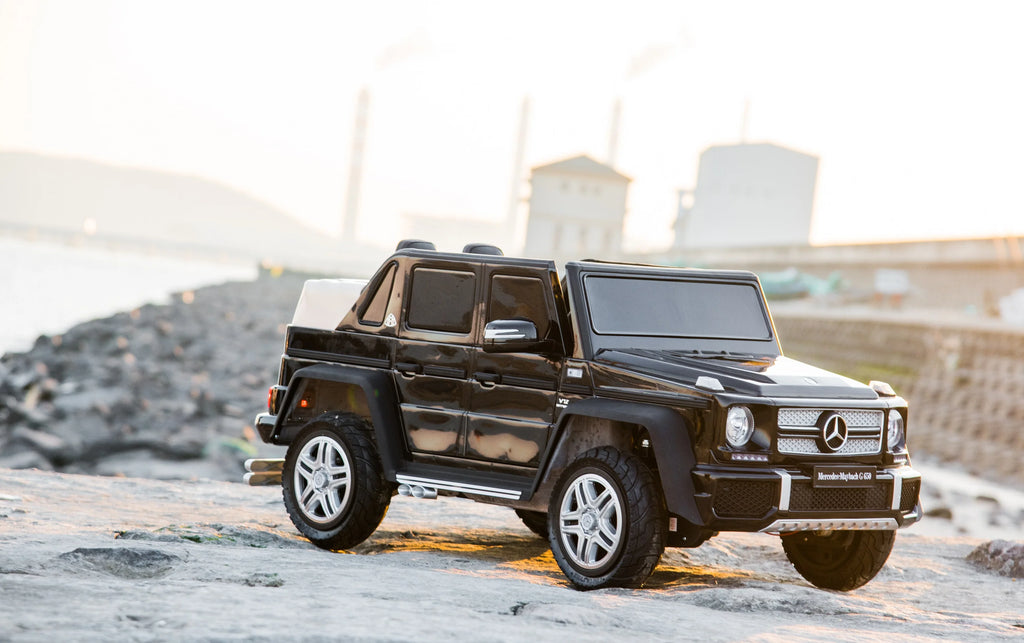 2026 Licensed 12V Mercedes Maybach G650s 4WD Kids Ride On 1 Seater Car with RC