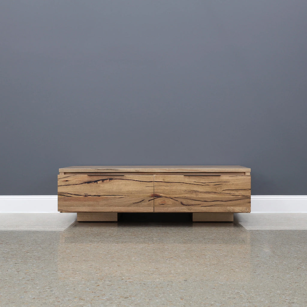 The Marri Wood Black Coffee Table