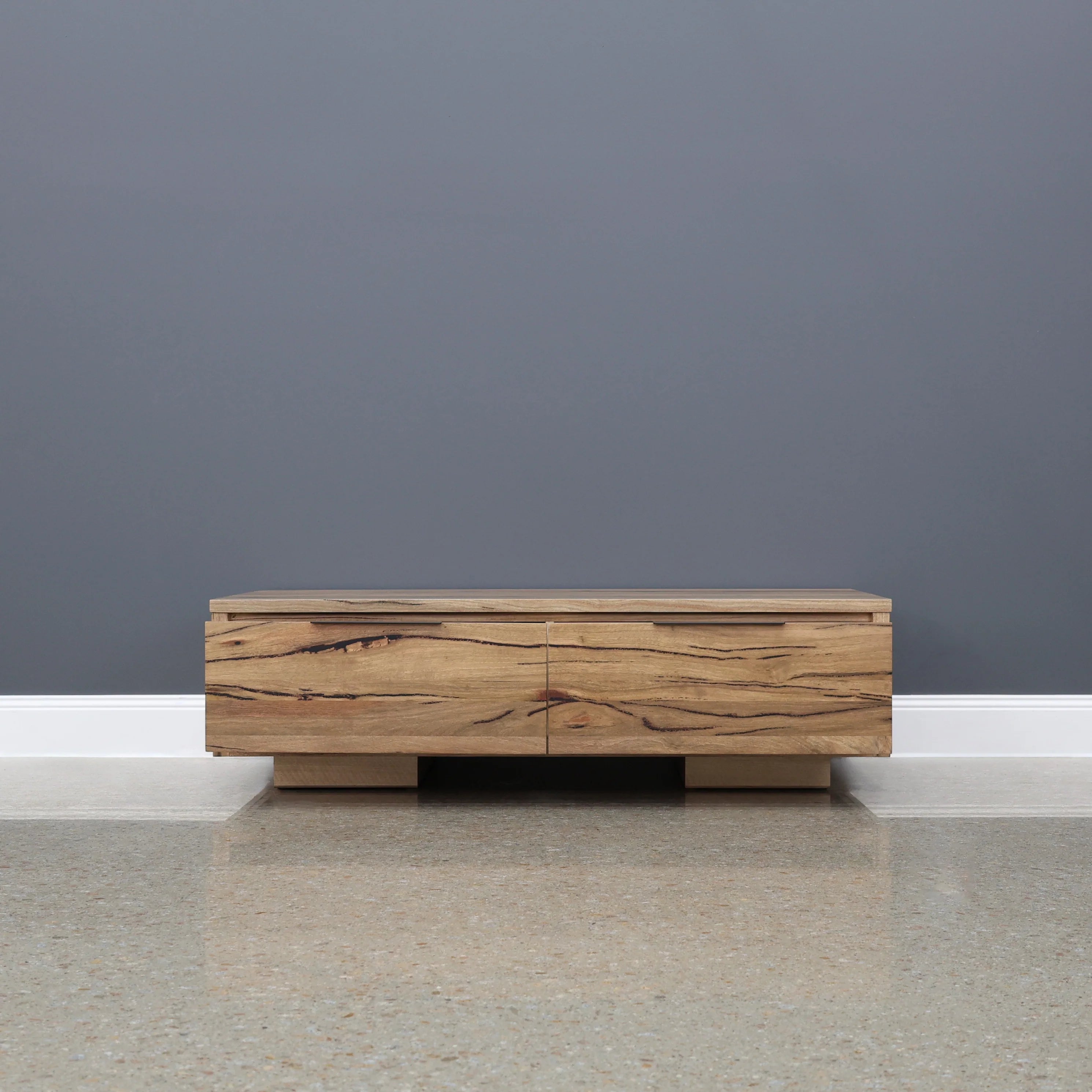 The Marri Wood Black Coffee Table