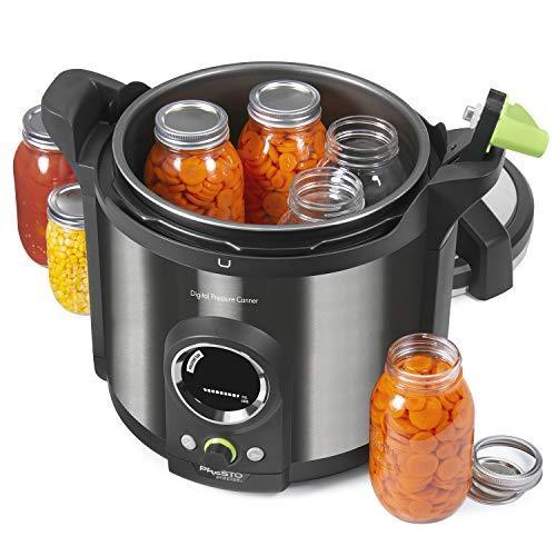 12-Qt. Digital Canner, Black Stainless Steel