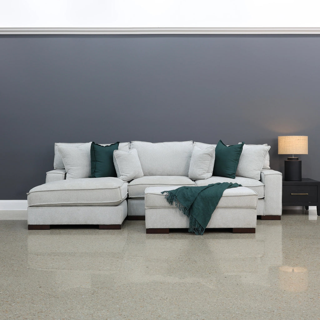 Gembrook LHF Sofa Chaise Light Grey