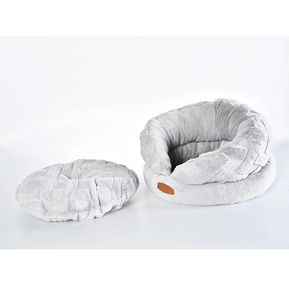 Dog Plush Bed Soft Cat Warm Bed