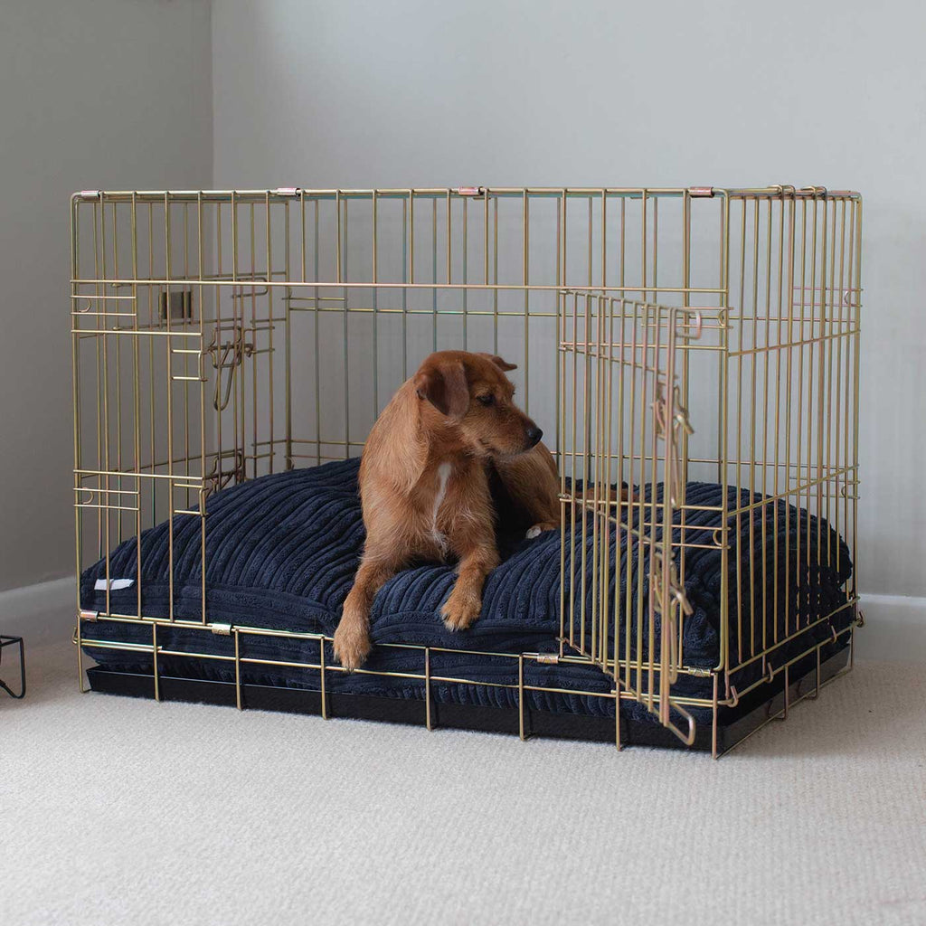 Dog Cushion in Navy Essentials