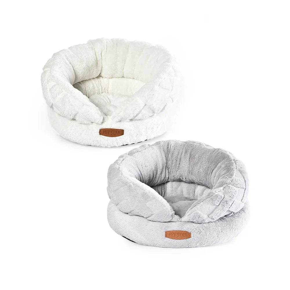 Dog Plush Bed Soft Cat Warm Bed