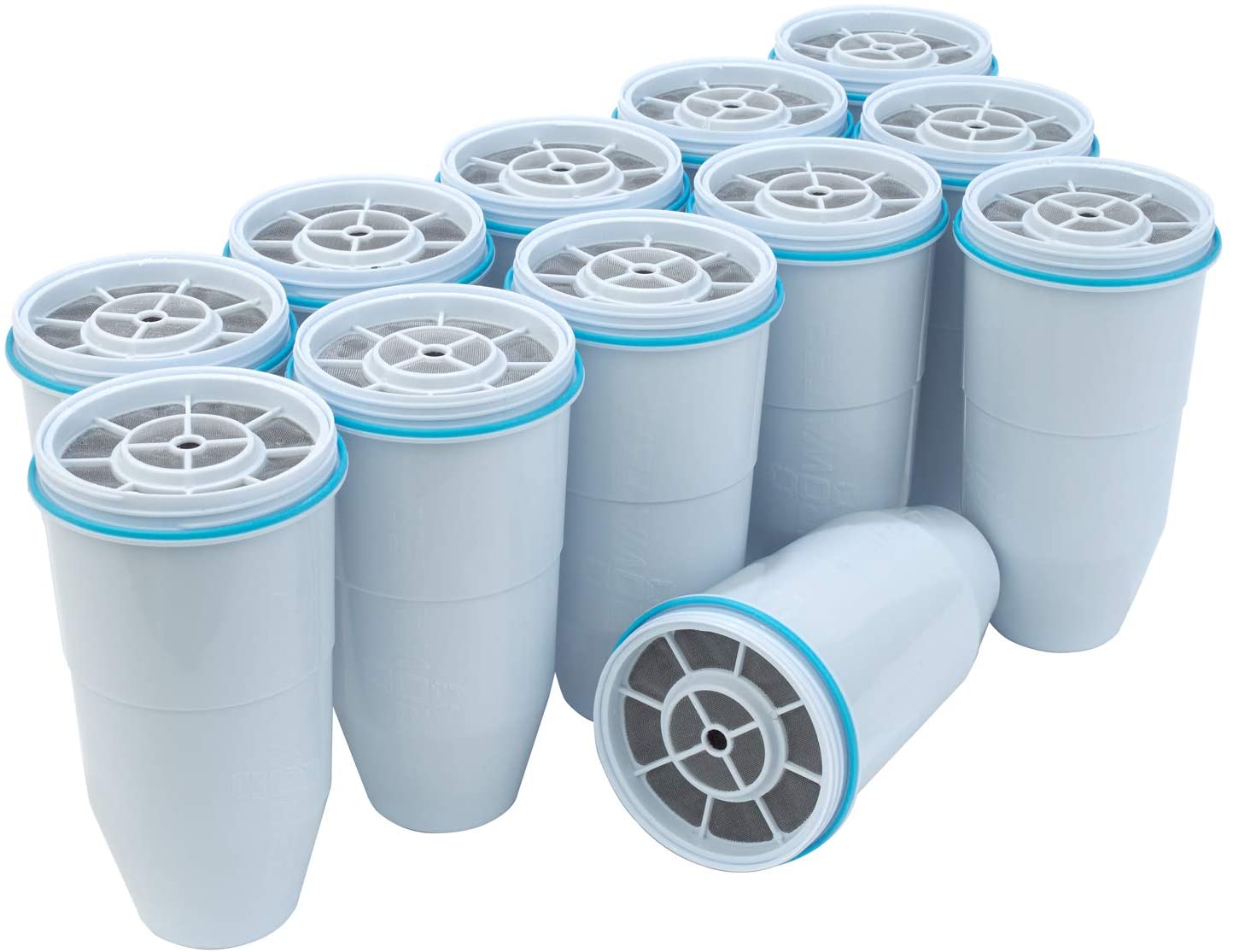 12-Pack BPA-Free 5-Stage Replacement Water Filters, NSF Certified, Ion Exchange Filtration