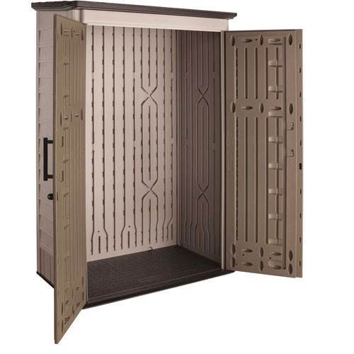 52-Cu.-Ft. Weather-Resistant Outdoor Storage Shed with Lockable Doors