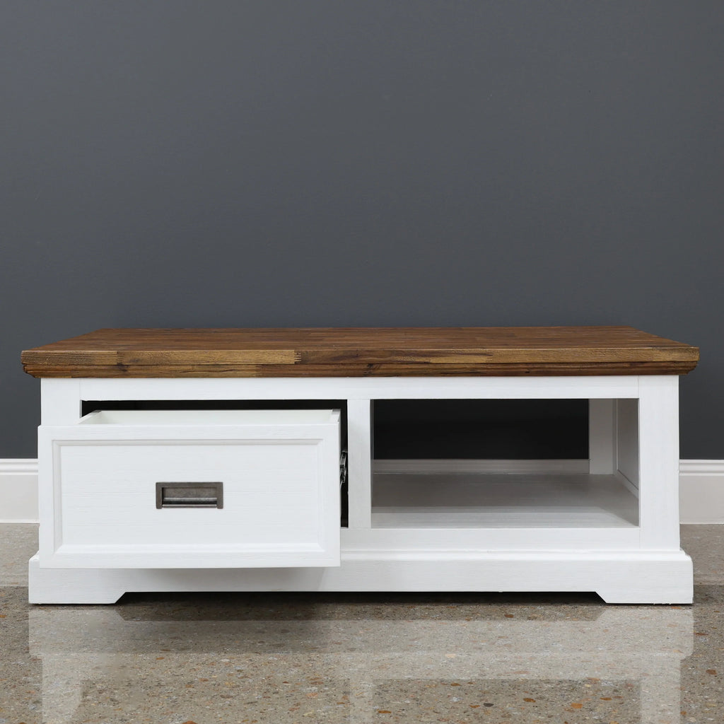 Provedore Two Tone Coffee Table w/ 1 Drawer