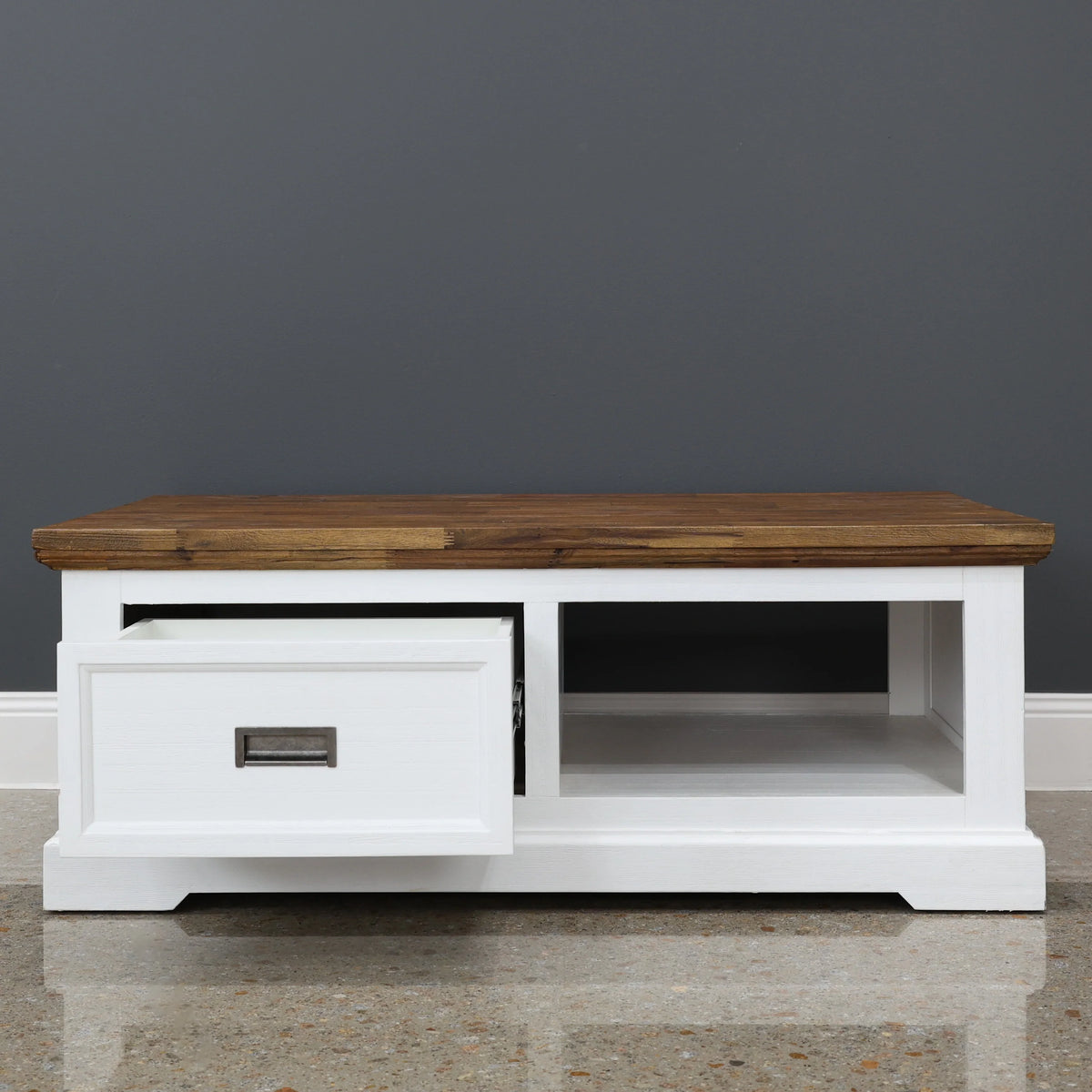 Provedore Two Tone Coffee Table w/ 1 Drawer