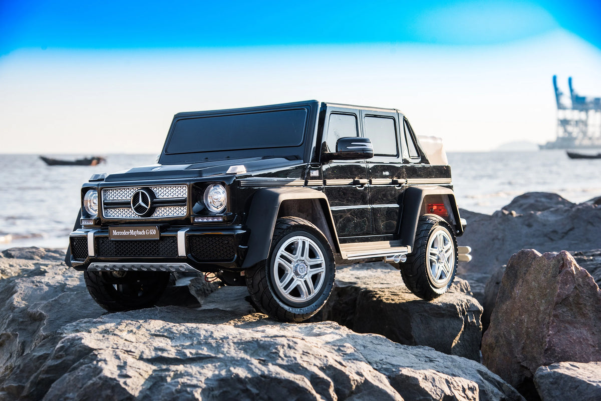 2026 Licensed 12V Mercedes Maybach G650s 4WD Kids Ride On 1 Seater Car with RC