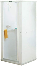 32 x 32 in Portable Shower Stall Kit, Compact Freestanding Stand-Up Shower Enclosure for Mobile Homes, RVs and Small Bathrooms