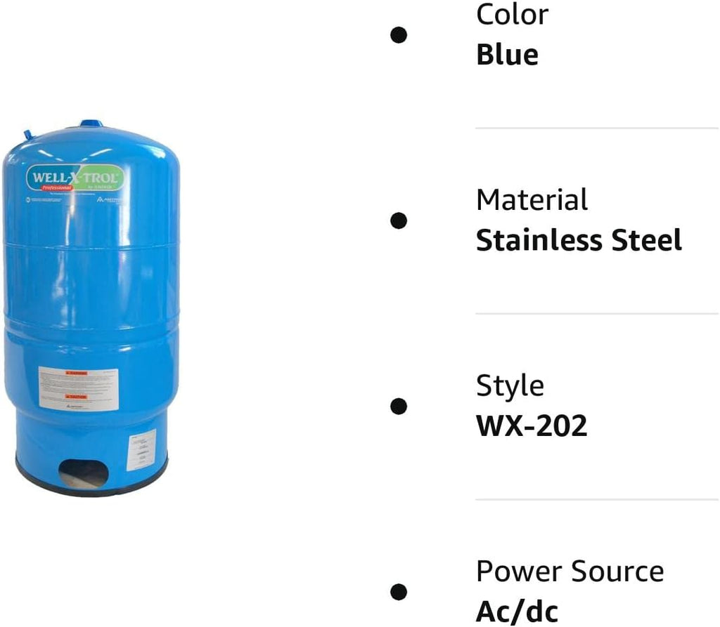 Residential Pressure Tank with High-Strength Steel Construction and Polypropylene Liner