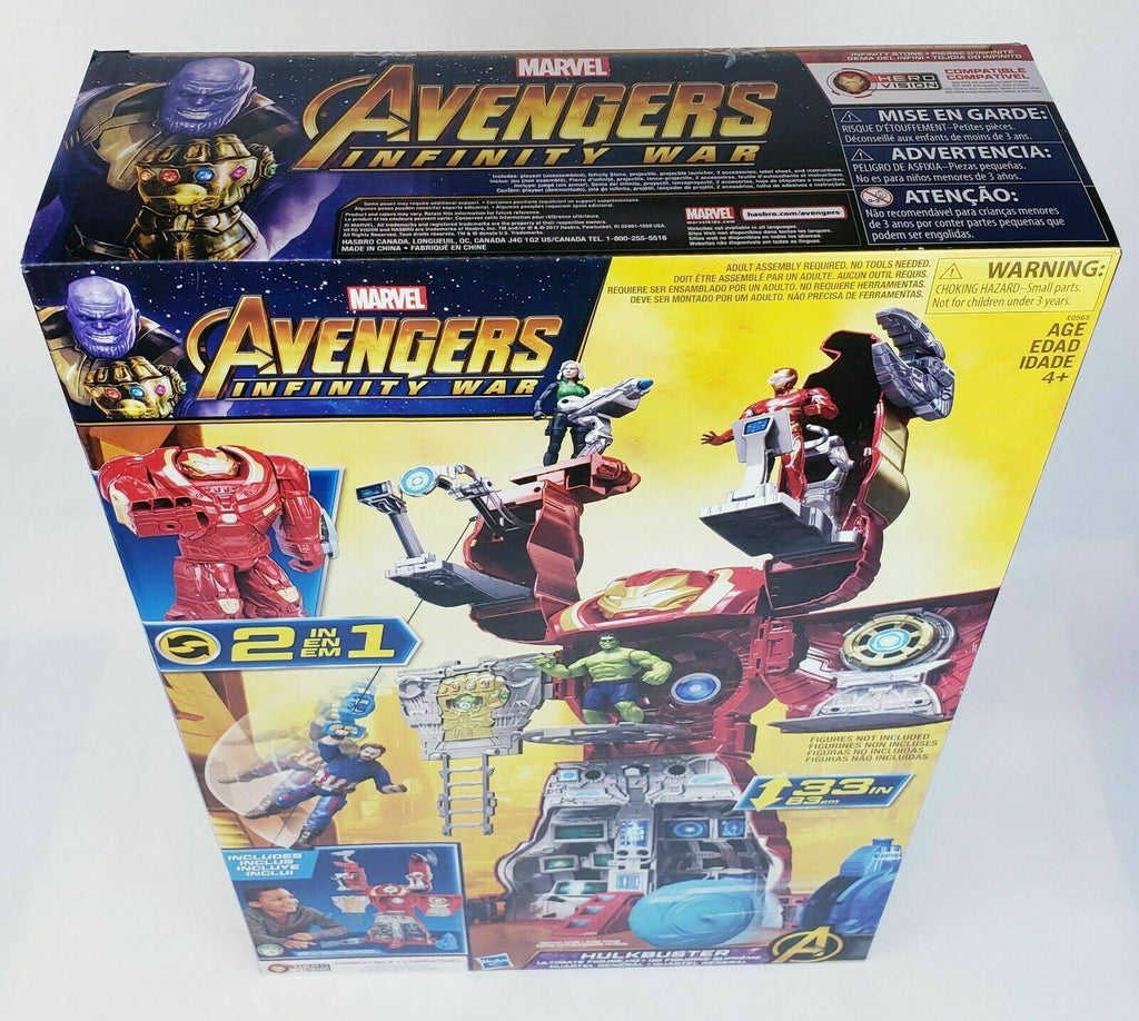 Hulkbuster Ultimate Figure HQ Playset with Target Tower and Roto-Blade Launcher