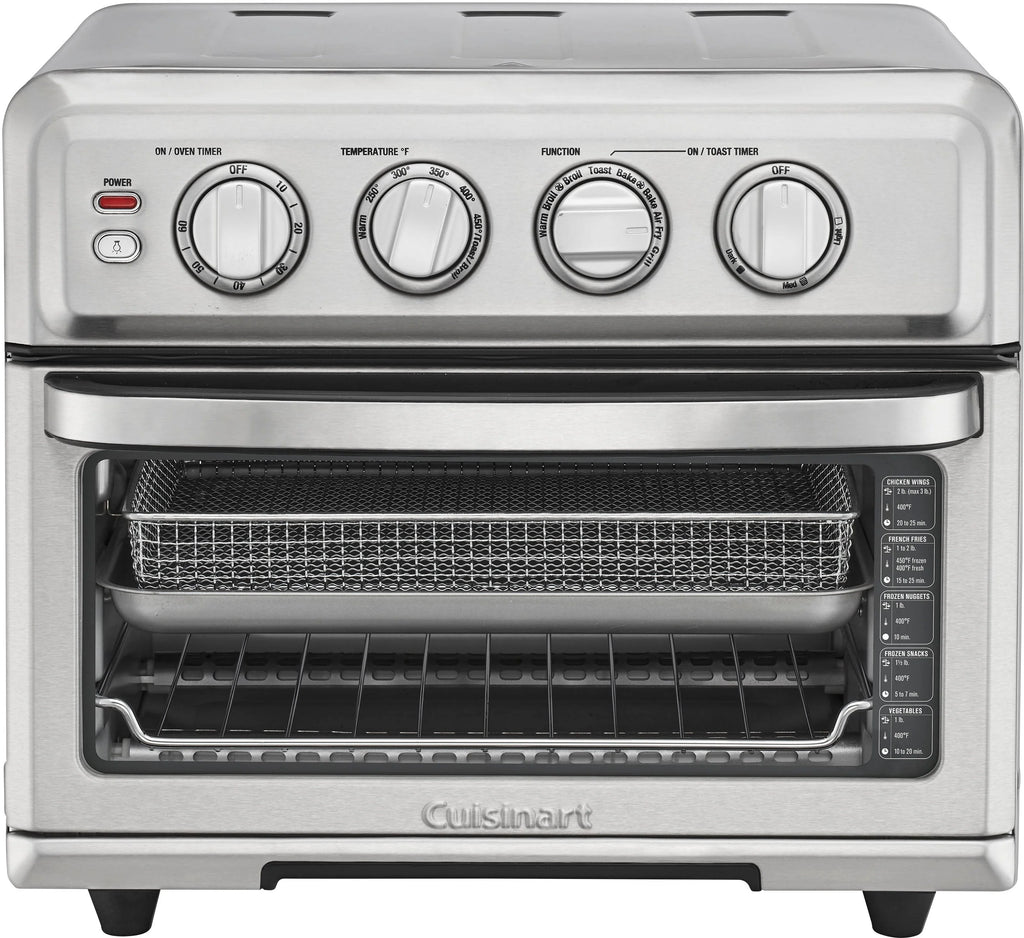 Air Fryer Toaster Oven with Grill, Stainless Steel