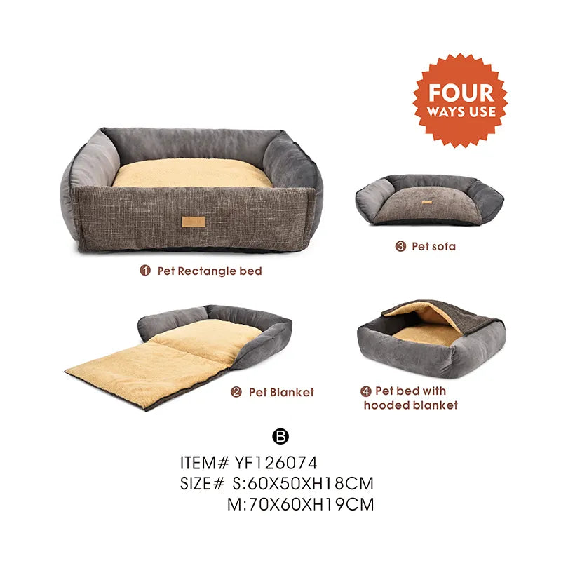 Sofa Pet Bed Luxury Dog Bed