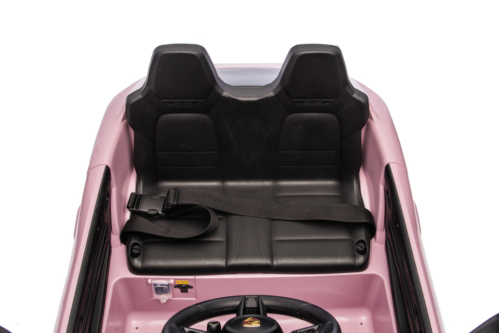 Licensed 24V Porsche Macan Turbo EV Kids Ride On One Seater cars, Rubber Tires, Leather Seat, with RC