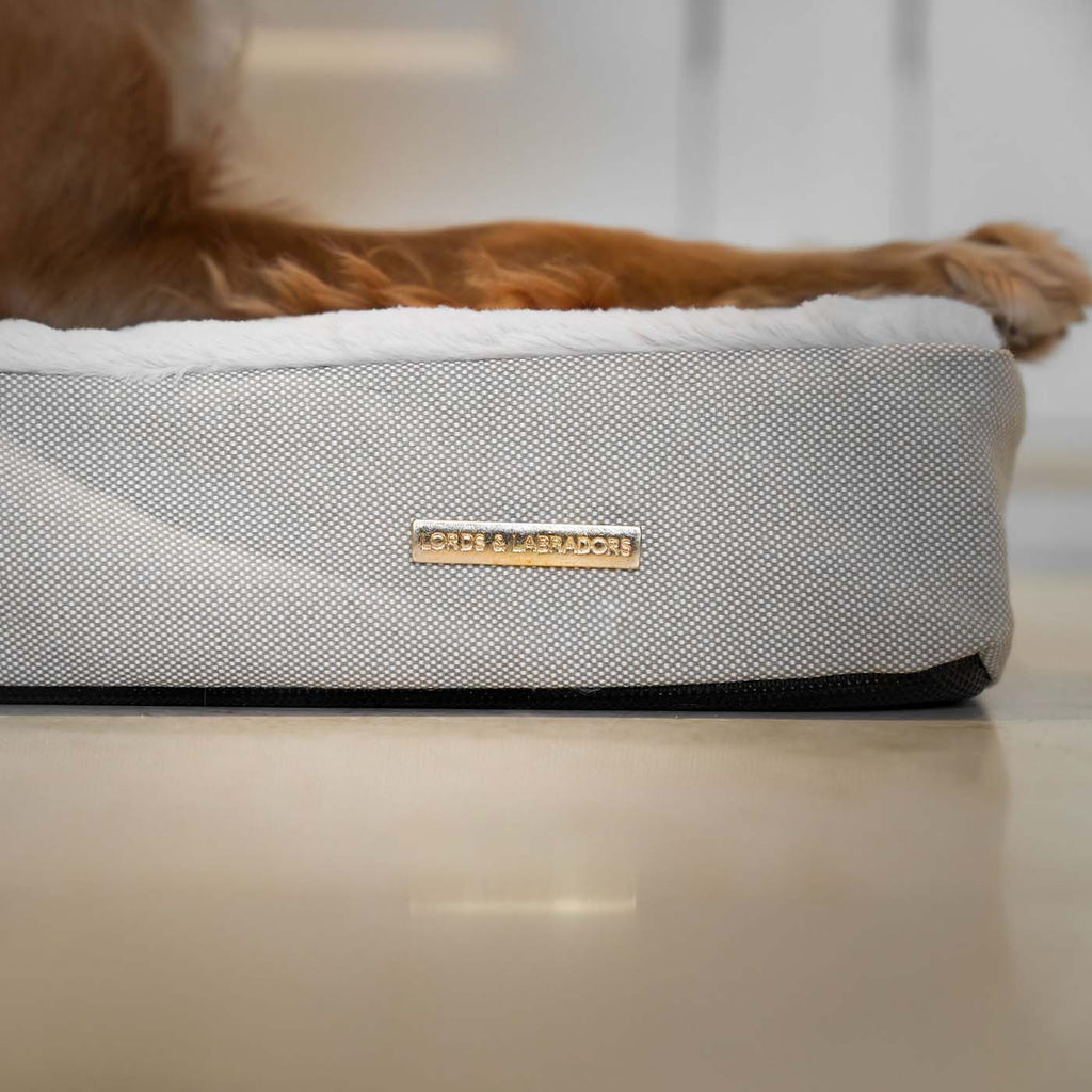 Orthopaedic Mattress in Linen Variant 2