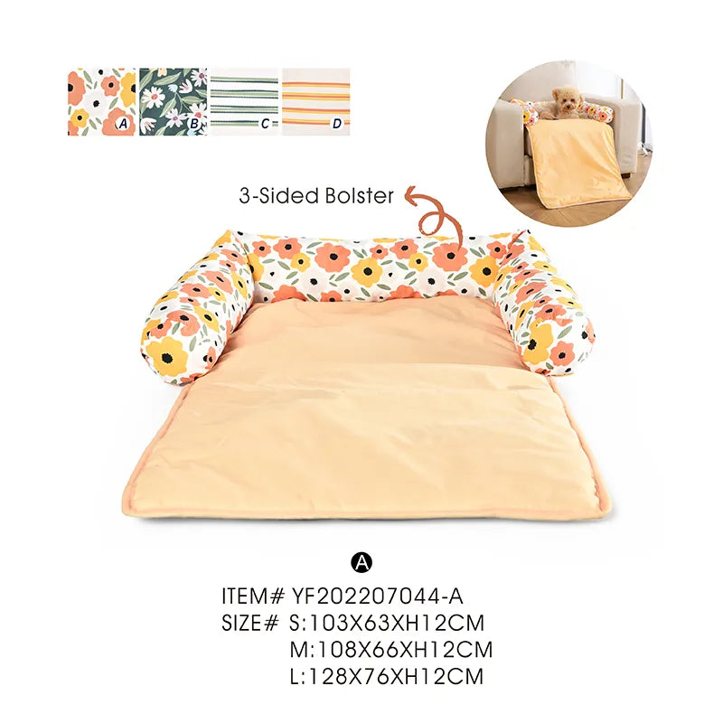 Bolster Dog Bed Pet Sofa Beds Sale