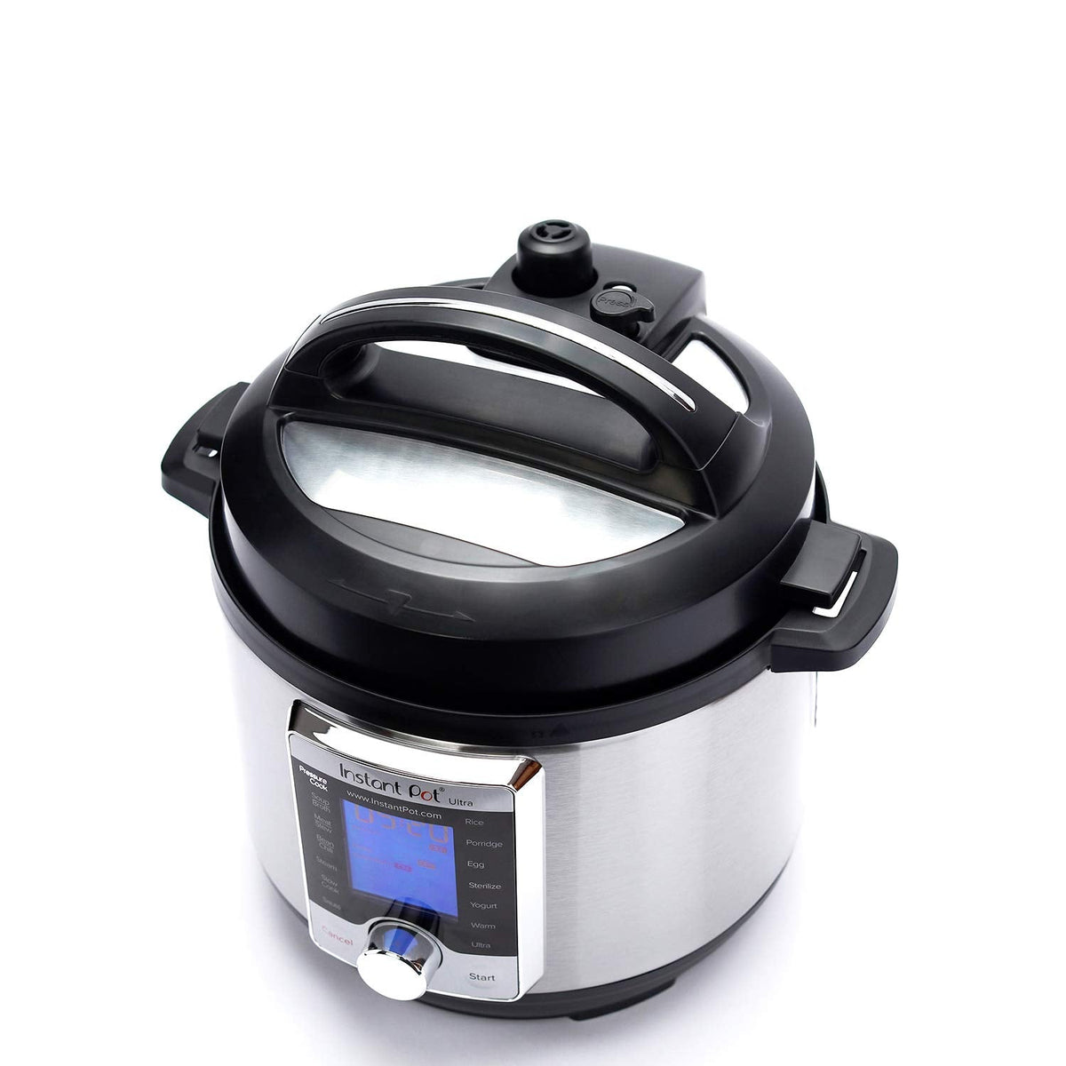 3-Quart 16-in-1 Programmable Electric Pressure Cooker with Touch Control, Stainless Steel, UL Certified