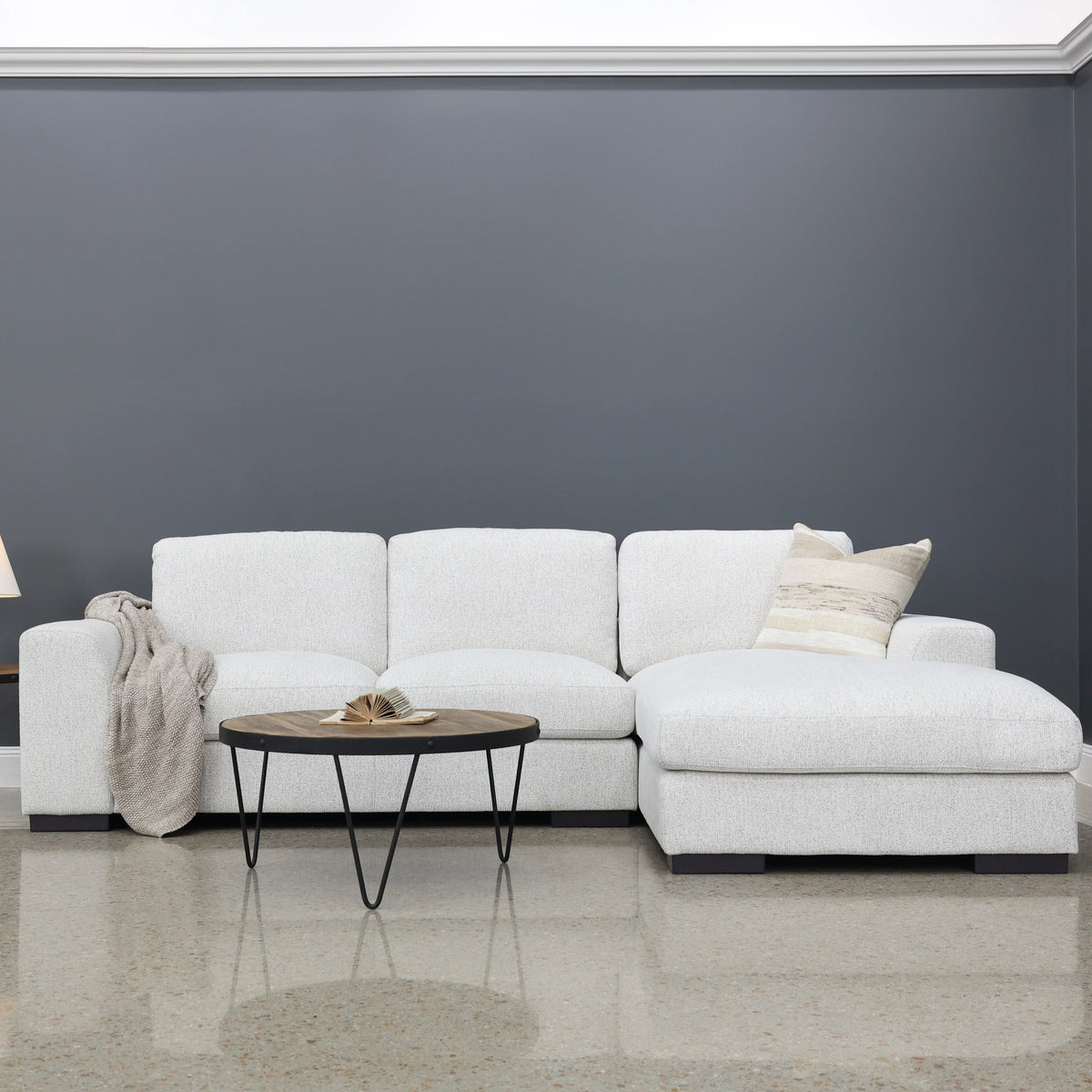 Yarra Glen RHF Sofa Chaise Oat