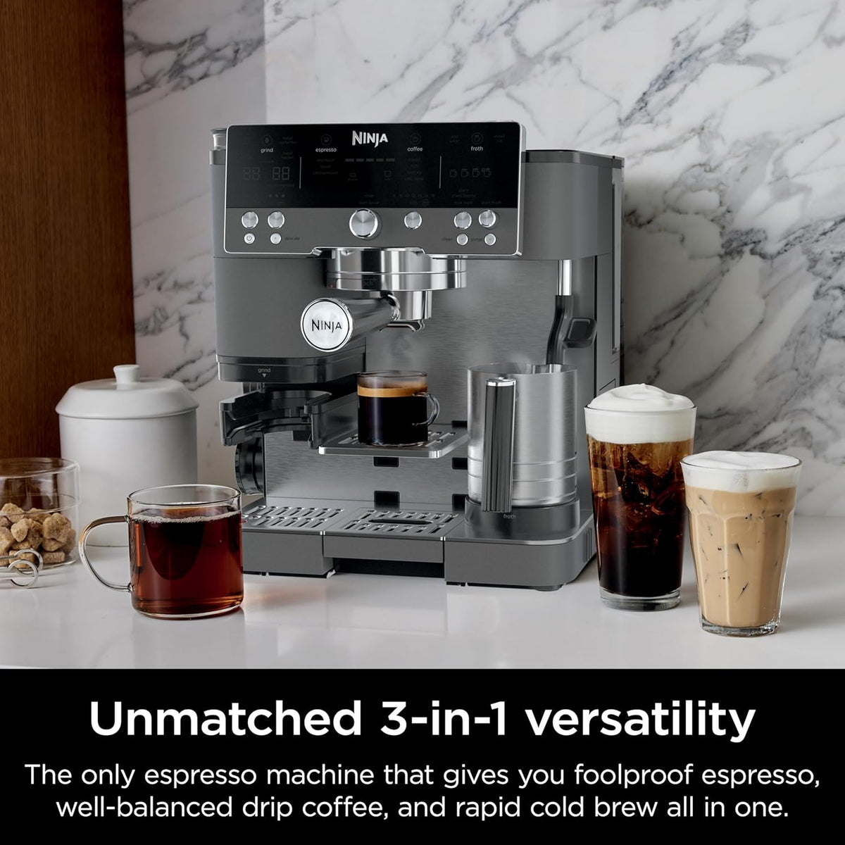 Espresso Machine and Drip Coffee Maker