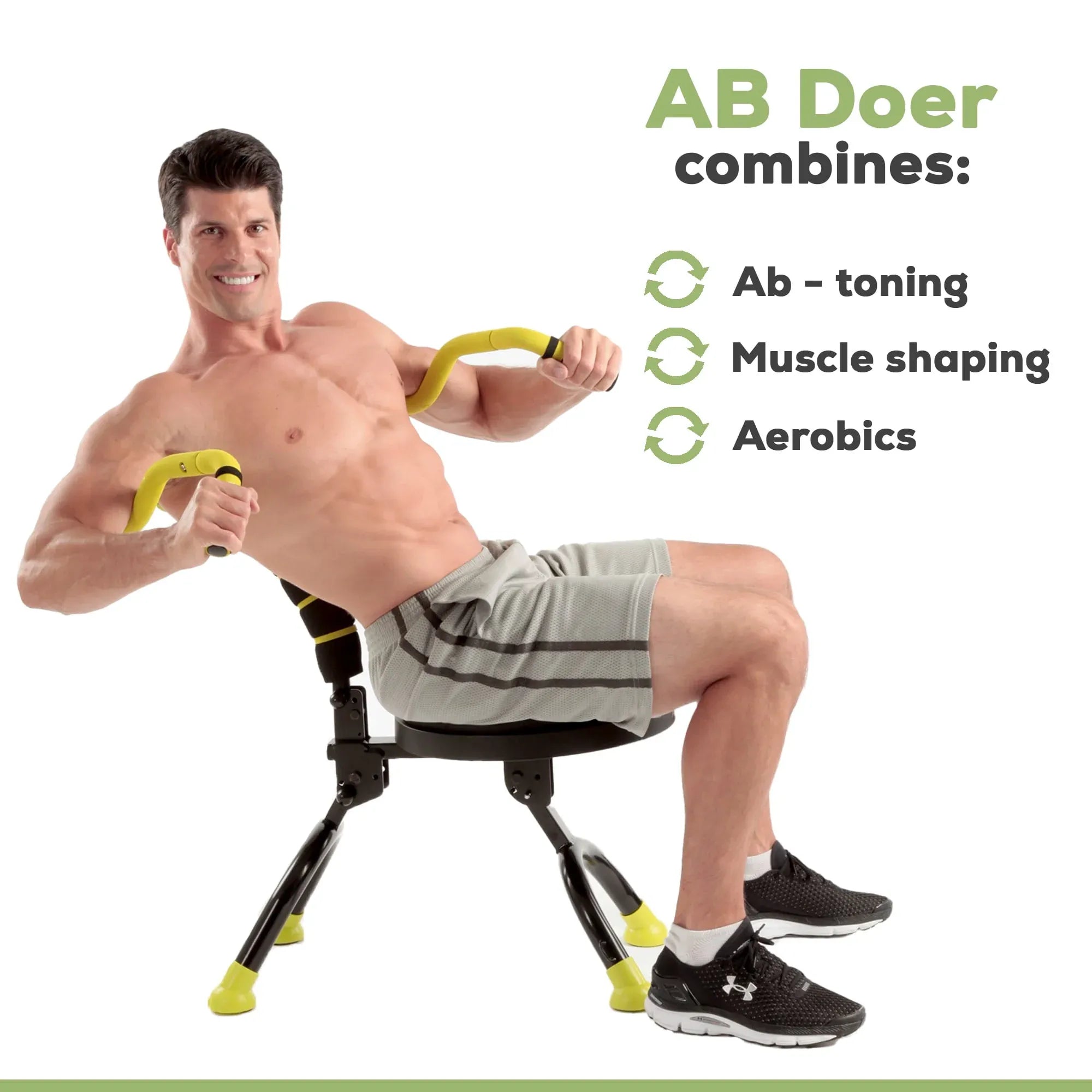 360 Fitness System with Back Roller for Abdominal and Total Body Workouts