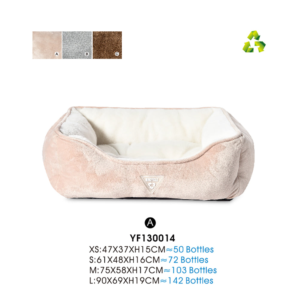 Recycled Pet Bed Oeko-Tex Certified Comfort Pet Bed