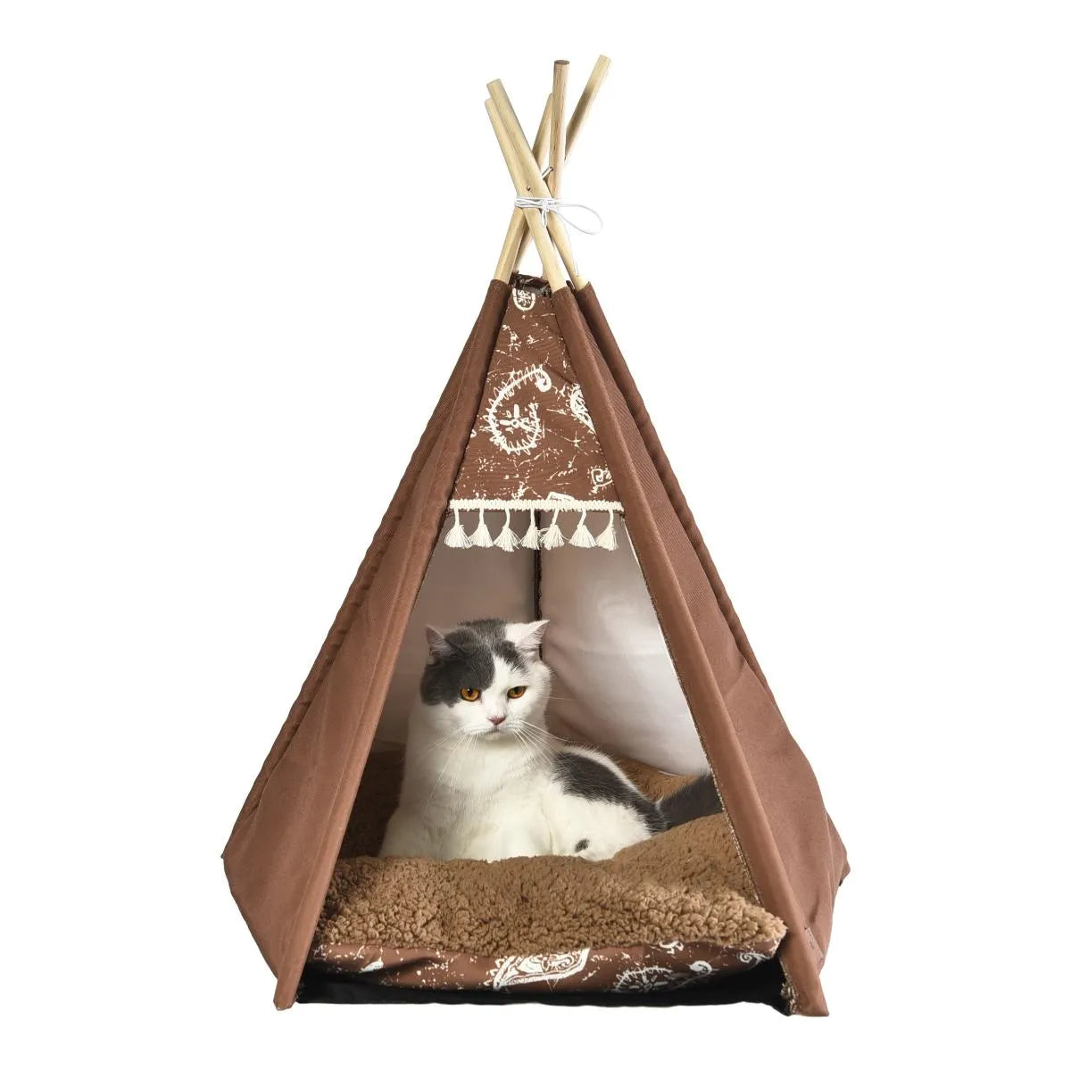Cat Teepee Bed Dog Teepee Tent Bed