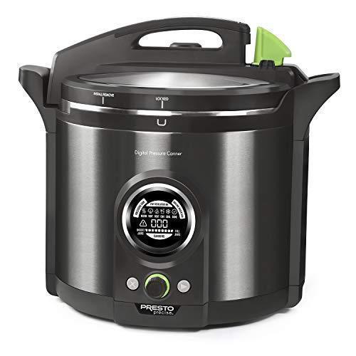 12-Qt. Digital Canner, Black Stainless Steel
