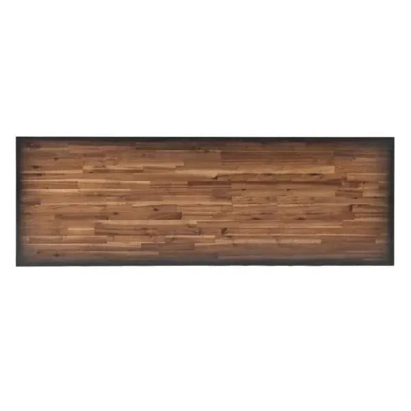 72-Inch 3-Drawer Rolling Industrial Workbench with Wood Top