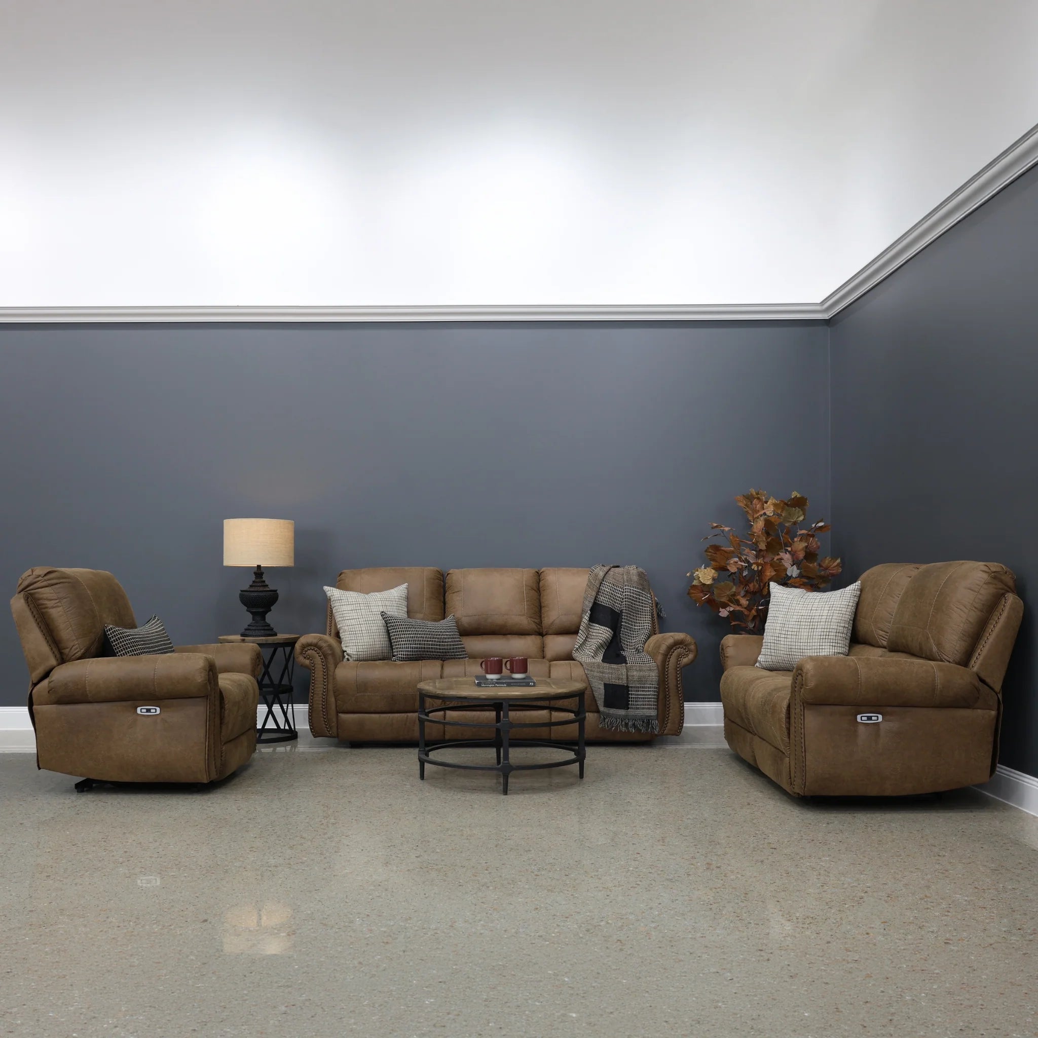 Laura 3 Seater Electric Sofa