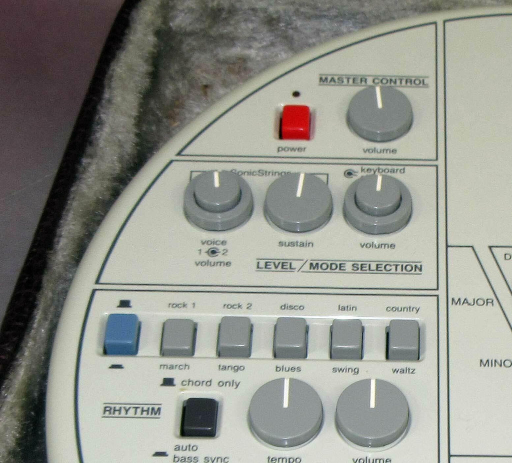 Electronic Musical Instrument System with Hard Case, Power Supply and Manual, Tested and Working