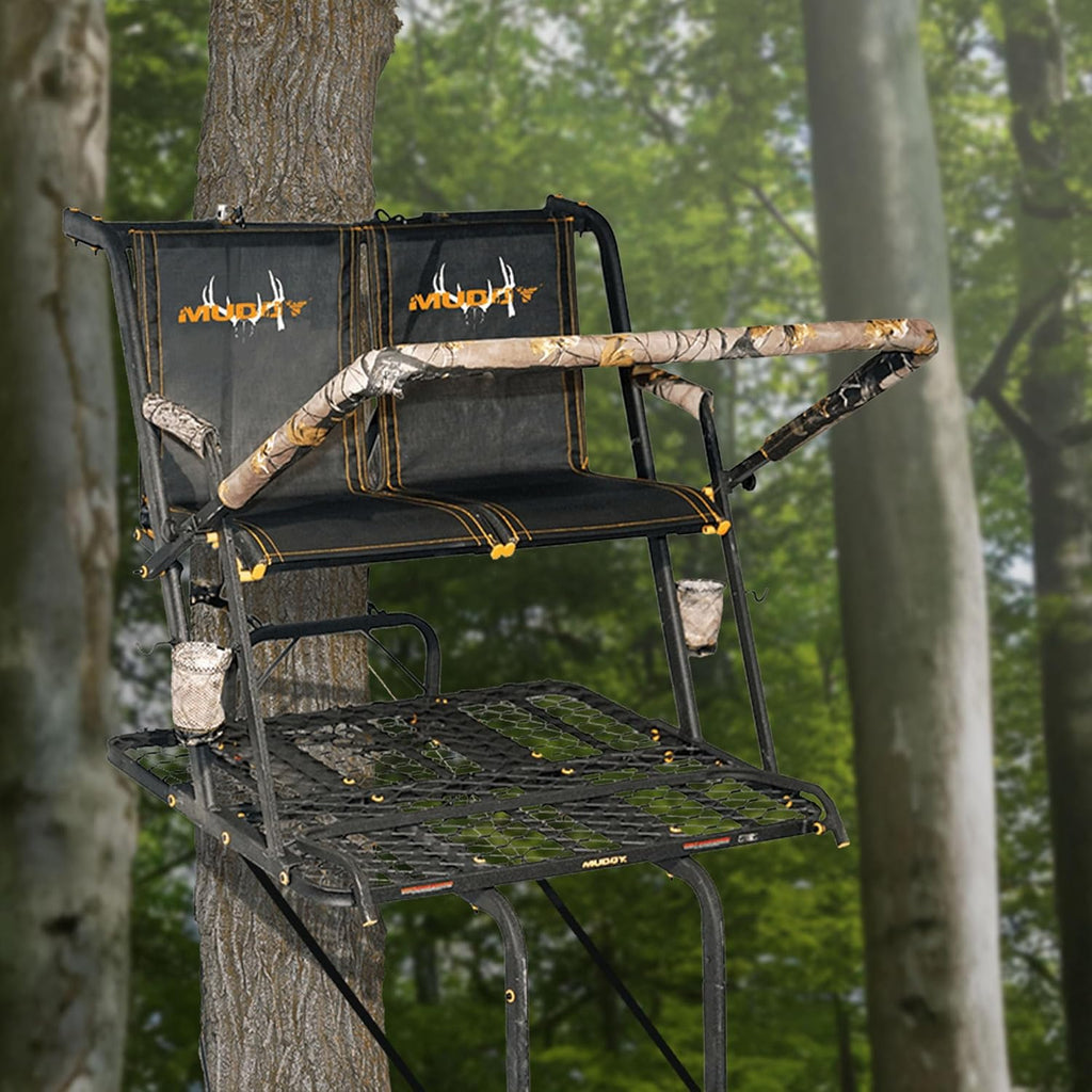 20-Foot 2-Person Ladder Tree Stand, 500-Lb. Capacity