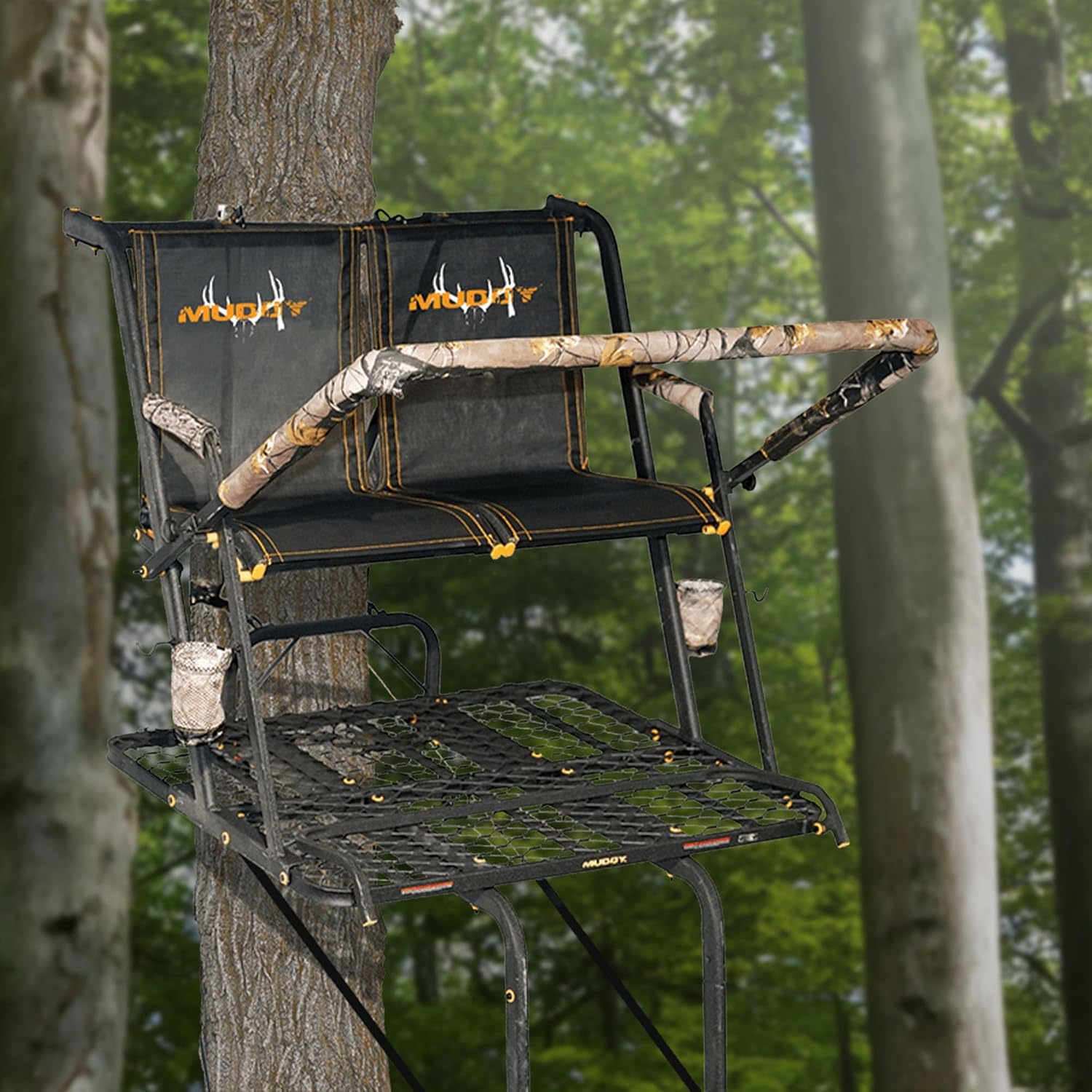 20-Foot 2-Person Ladder Tree Stand, 500-Lb. Capacity