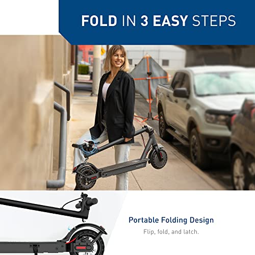 500W Folding Electric Scooter with 10-Inch Solid Tires