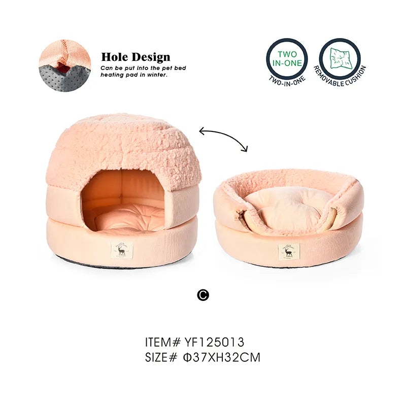 Cat Bed Houses Cave Pet Bed Sale