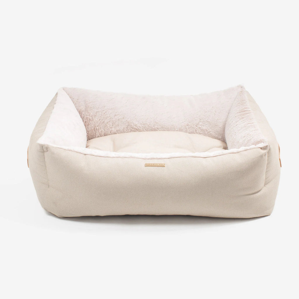 Box Bed in Linen