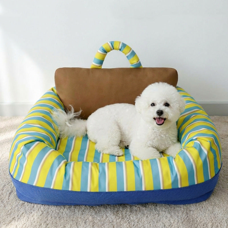Water-proof Oxford Fabric Contrast Pet Nest