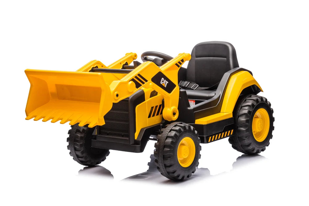 Licensed 12V CAT Loader Kids Ride on Construction Truck With Remote Control