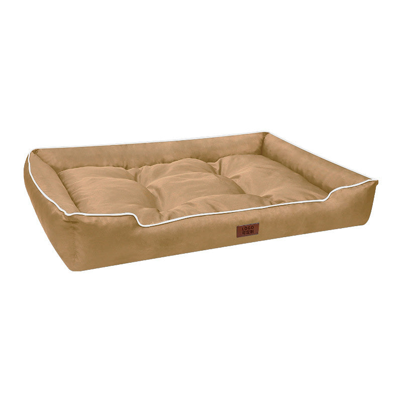 Bite-Resistant Cooling Dog Bed
