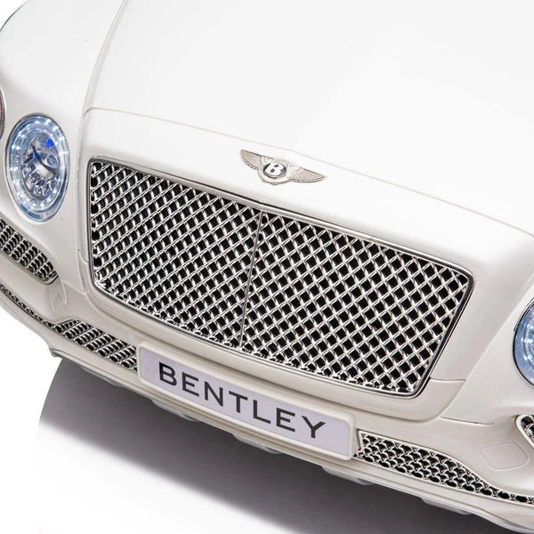 12V Licensed Bentley Bentayga Kids Ride On 1 Seater Car Rubber Tires Leather Seat With RC