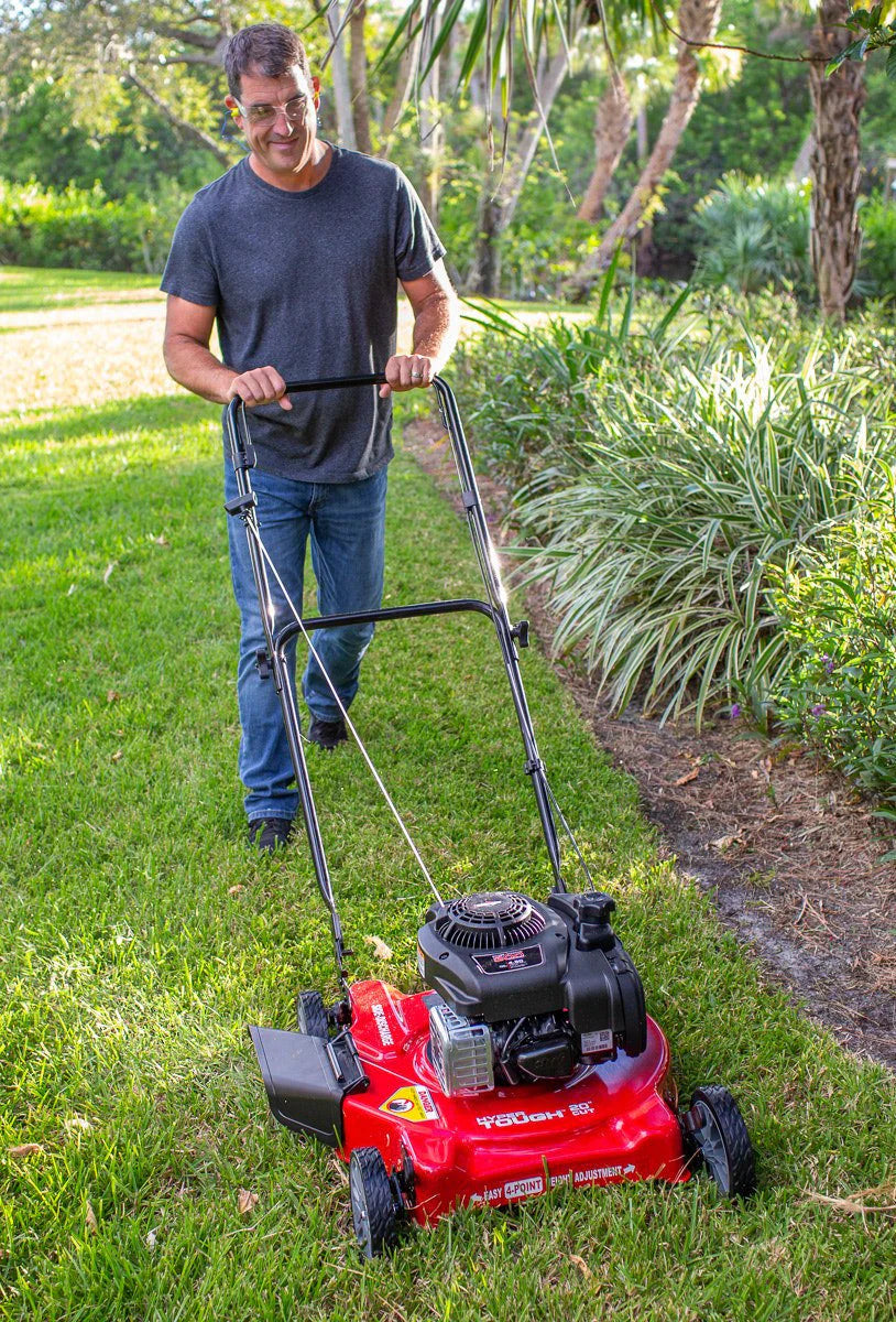 20-Inch 125cc Gas Push Lawn Mower