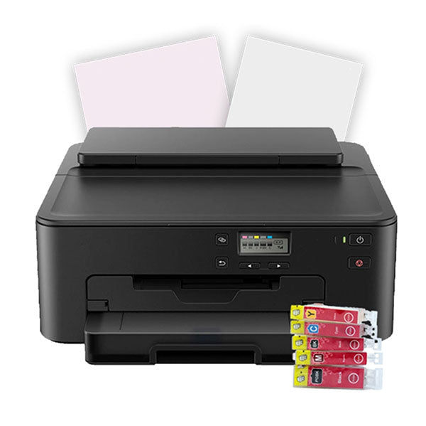 Edible Inkjet Printer Bundle with Wafer Paper and Edible Ink Cartridges
