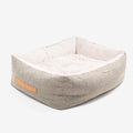 Box Bed in Pebble