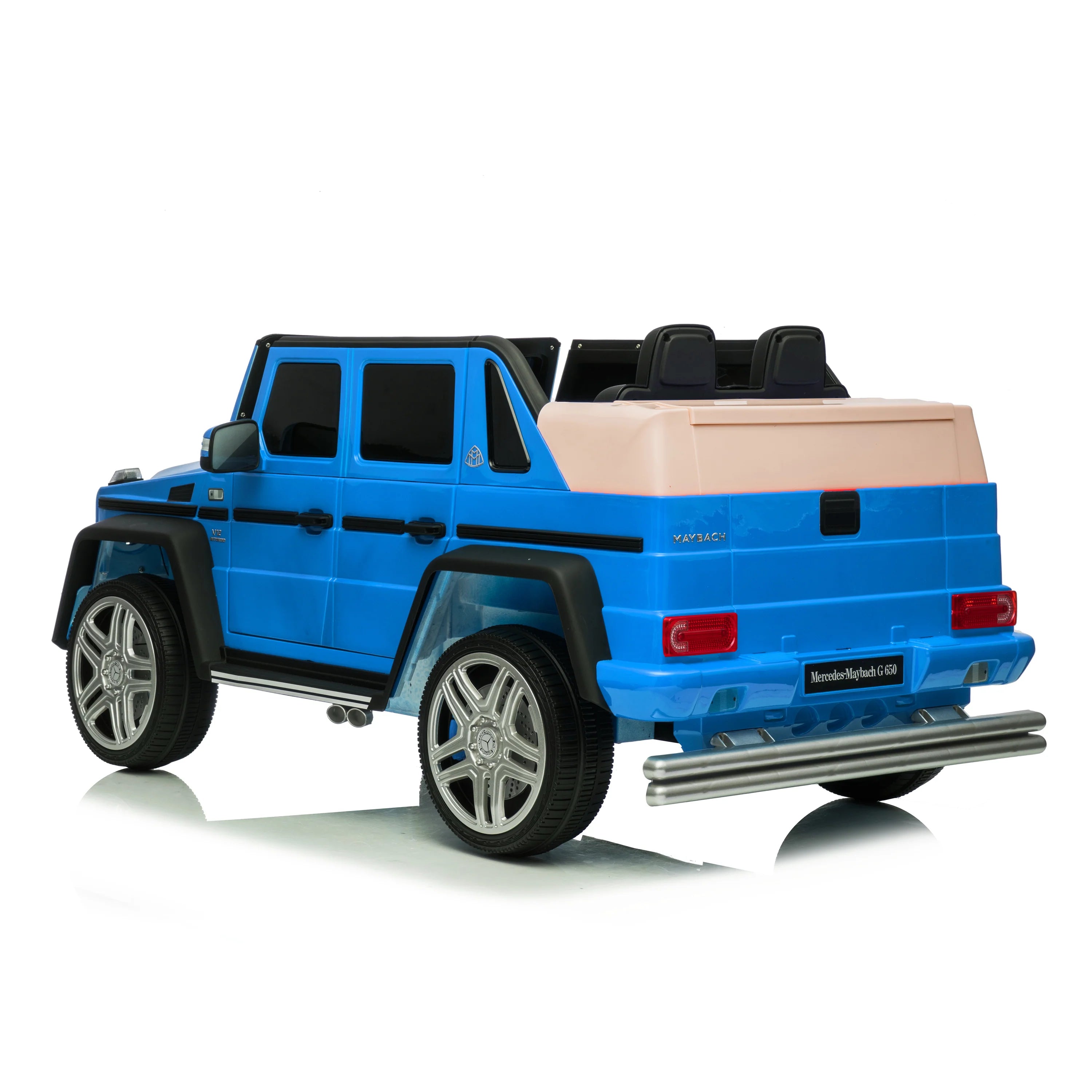 2026 Licensed 12V Mercedes Maybach G650s 4WD Kids Ride On 1 Seater Car with RC