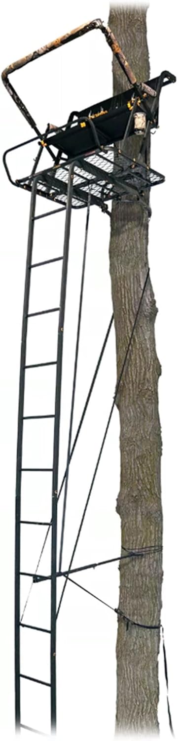20-Foot 2-Person Ladder Tree Stand, 500-Lb. Capacity