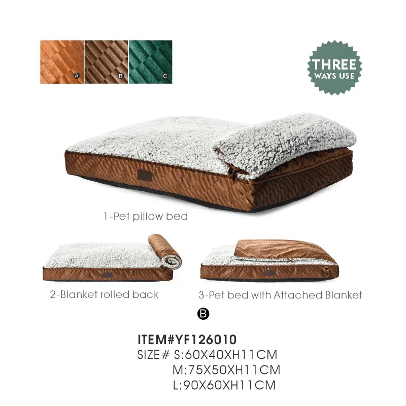 Self Warming Pet Bed Winter Beds For Dogs