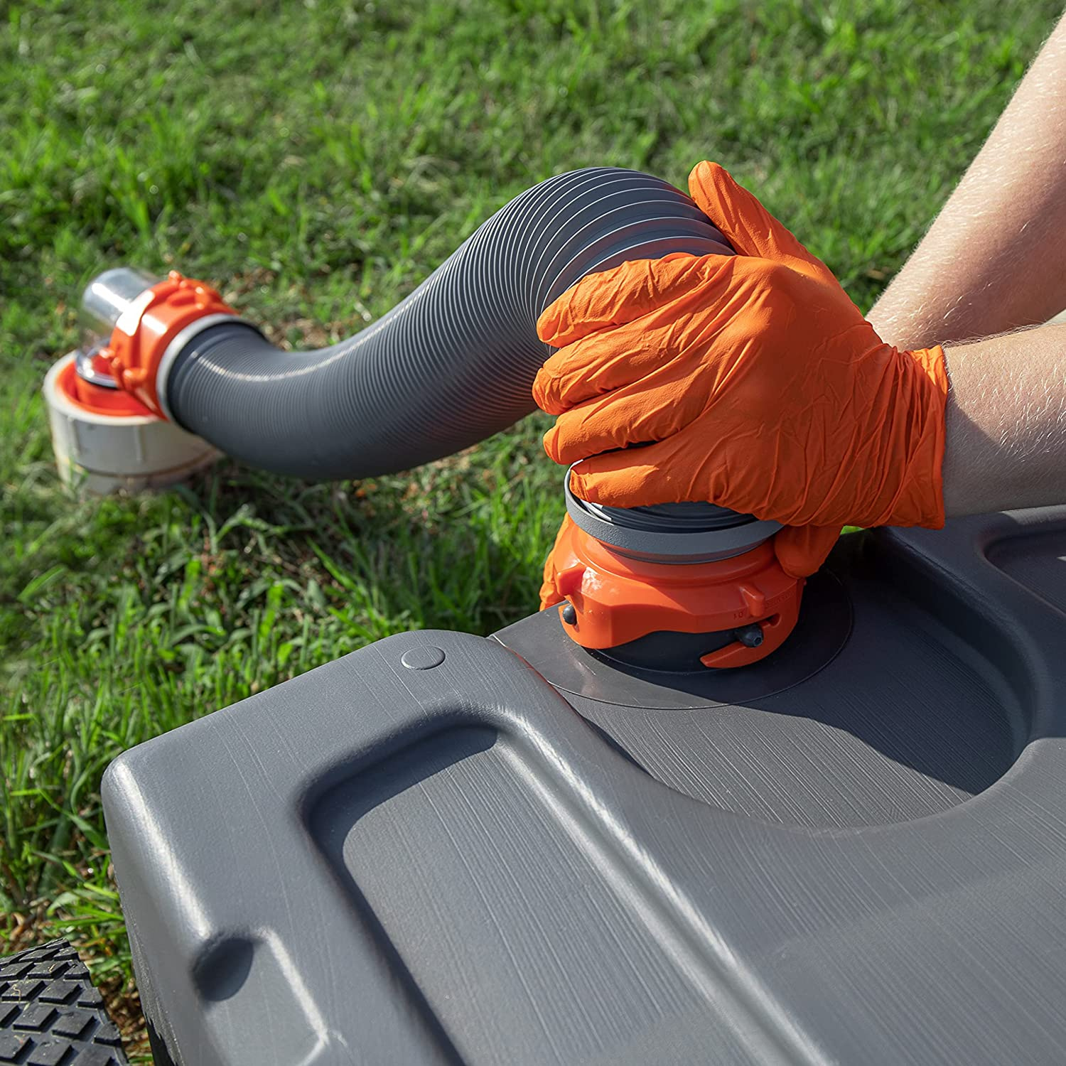 36-Gallon Portable RV Waste Holding Tank