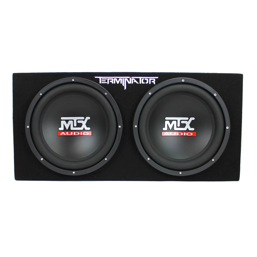 12 1200W Dual Car Subwoofer Package with Amplifier & Installation Kit